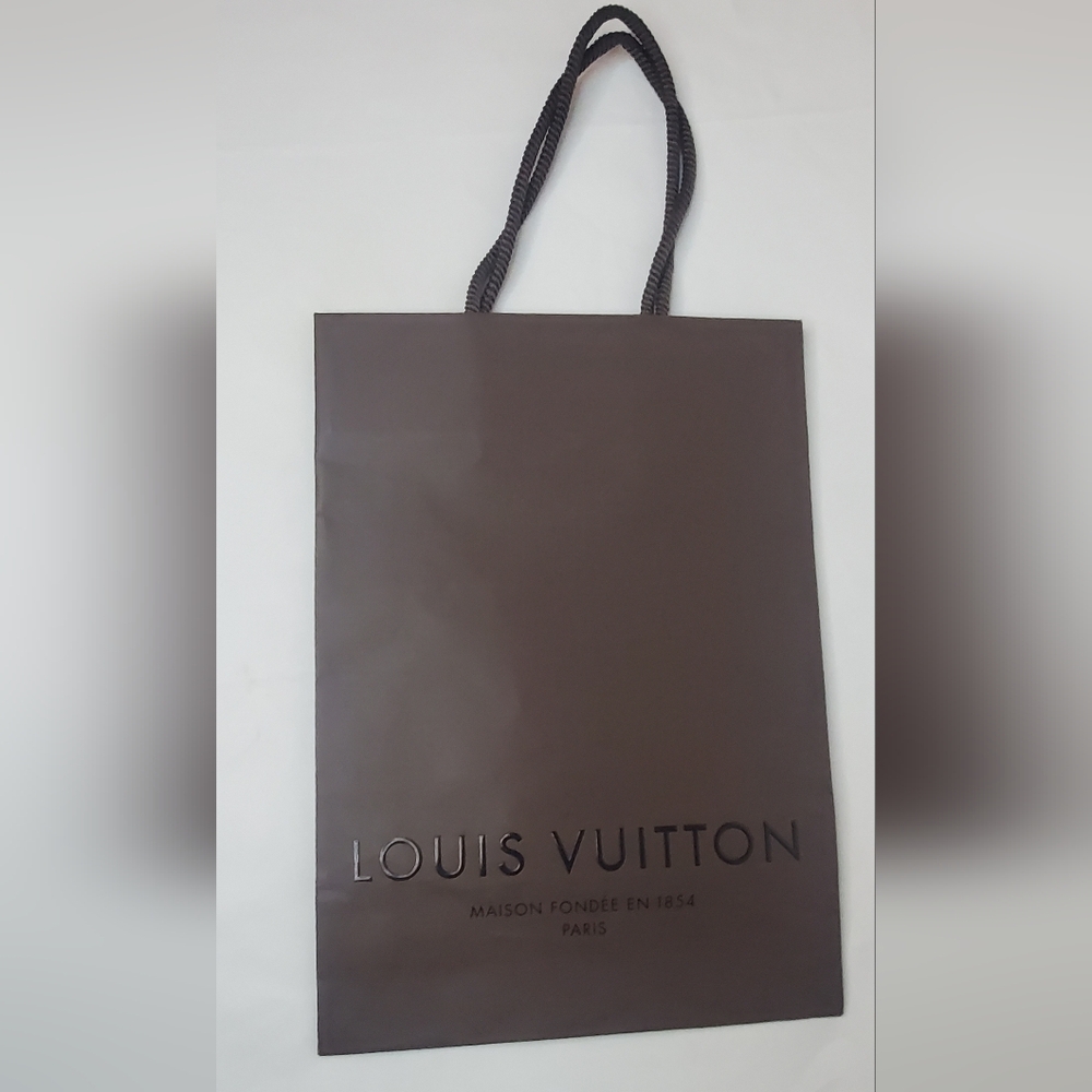 Louis Vuitton Authentic Small Brown Shopping Bag
